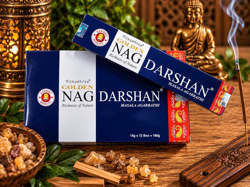 Incienso Golden Nag Darshan vijayshree